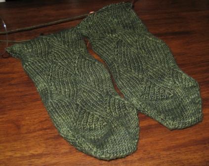 don's latest green socks