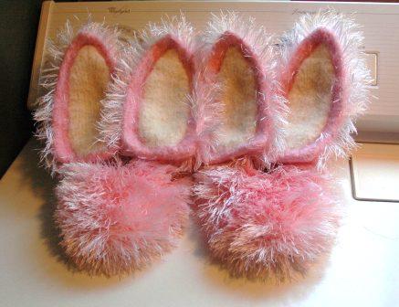 ears with slippers