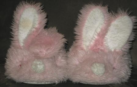 hip and hop, the elderly bunny slippers