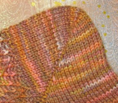 REAL SOCK COMPLETED HEEL