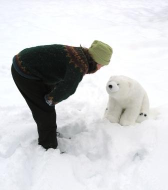 me and polar bear
