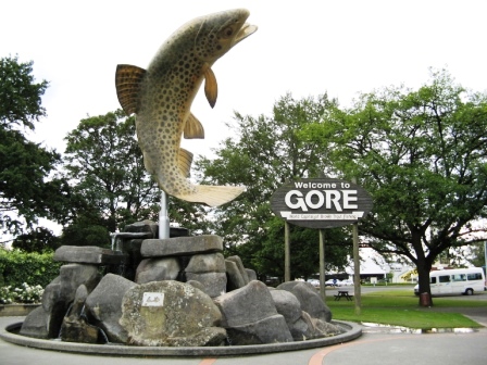 trout statue